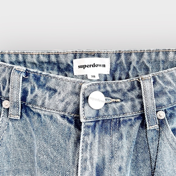 SUPERDOWN Light Blue Denim Jeans (Sz 28) - Picture 3 of 8
